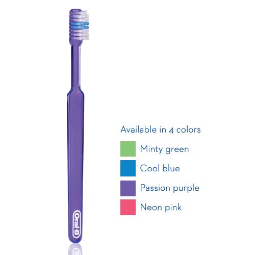 23-80345513 Oral-B Indicator 20 Series Toothbrush, 12/bx