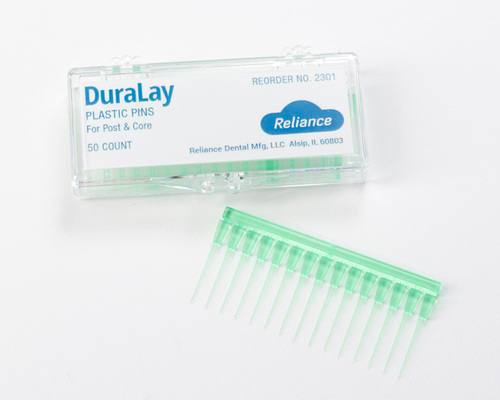 172-2301 Duralay Plastic Pins, 50pk