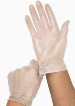 Neuskin Vinyl Exam Gloves, Large, 10 bx/cs