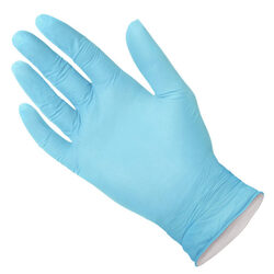 NitriSkin Nitrile Exam Gloves, Nitrile, Large, 10 bx/cs