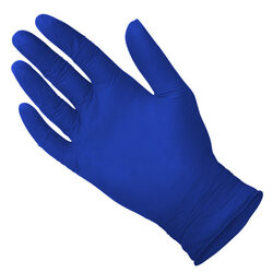 NitraCare Nitrile Exam Gloves, Large, 10 bx/cs
