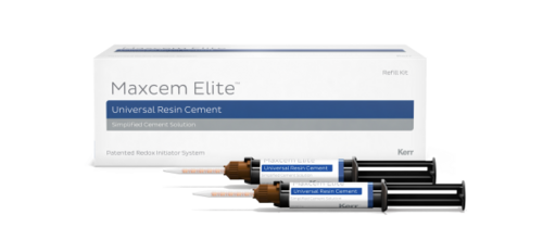 65-33872 MaxCem Elite Universal Resin Cement, Clear, 2pk