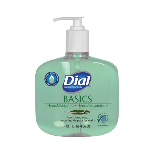 118-1700033256 DialPro Basics Hand Soap, Liquid, 7.5oz, Pump