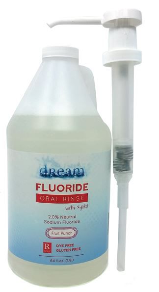79-FOR-FP Dream Fruit Punch Oral Fluoride Rinse, 64oz bottle