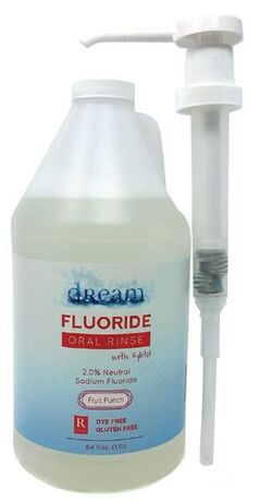 Dream Fruit Punch Oral Fluoride Rinse, 64oz bottle