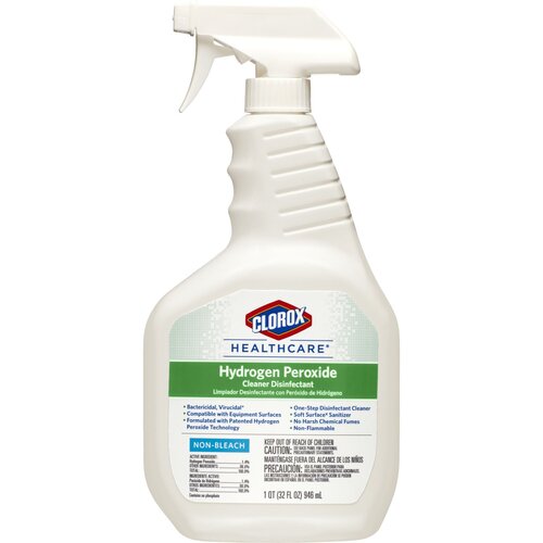 249-30828 Clorox Hydrogen Peroxide Disinfectant Spray, 32oz bottle