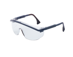 Uvex Astro 3000 Eyewear, Blue Frames Clear Lens