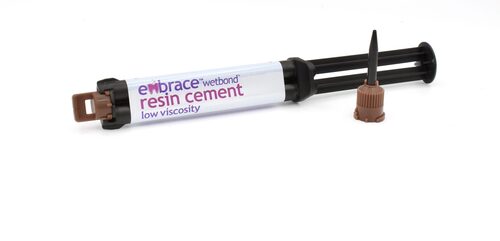 96-EMCAR Embrace Resin Cement Low Viscosity Syringe Refill, 7gm Syringe, 20 Automix Tips