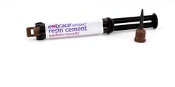Embrace Resin Cement Medium Viscosity Syringe Refill, 3.5gm Syringe, 10 Automix Tips