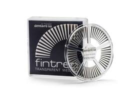 Fintrec Transparent Wedge, Silver Coated, Daisy Wheel Package, 250/pk
