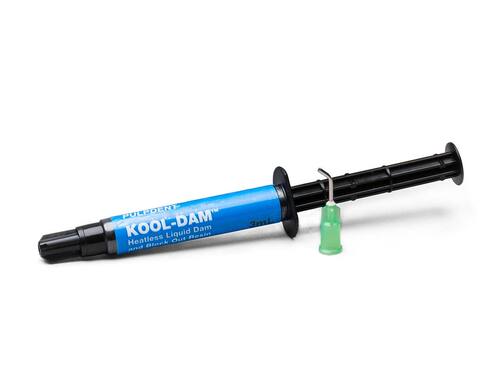 96-PD Kool-Dam Heatless Liquid Dam Kit Contains: 2 x 3mL Syringes + 20 Applicator Tips