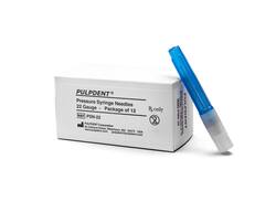 Pulpdent Pressure Syringe Needle, 22G x 1�", Light Blue, 100/pk
