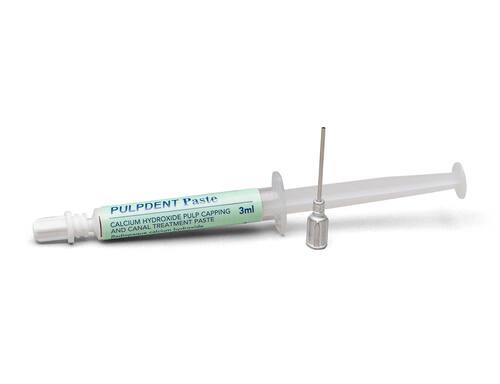 96-PSY Pulpdent Calcium Hydroxide Paste, 3mL Syringe