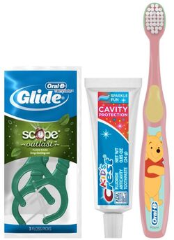 Oral B Kids 2+ Manual Toothbrush Bundle, 72/cs