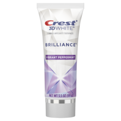 Crest 3D White Brilliance Toothpaste, Vibrant Peppermint, 3.5oz, 24/cs