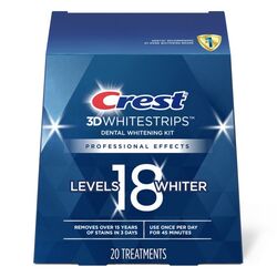 Crest 3D Whitestrips Professional Effects 20 Treatments Kit, 8 Kits/cs