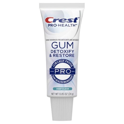 23-80706868 Crest Pro Health Gum Detoxify & Restore Toothpaste, Deep Clean, 0.85oz, 36/cs