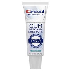 Crest Pro Health Gum Detoxify & Restore Toothpaste, Deep Clean, 0.85oz, 36/cs