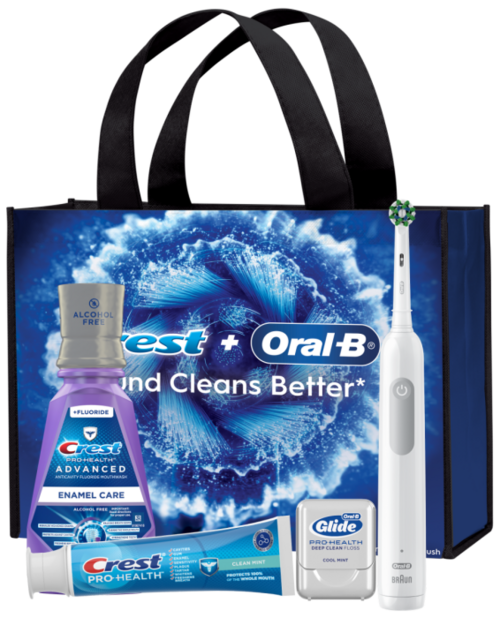 23-80738524 Oral B Daily Clean Electric Toothbrush Bundle, 3/cs
