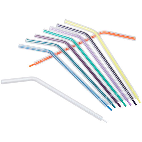 102-CT1200 Crystal Tip Air/Water Syringe Tips, Rainbow, 250/bg