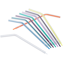 Crystal Tip Air/Water Syringe Tips, Rainbow, 250/bg