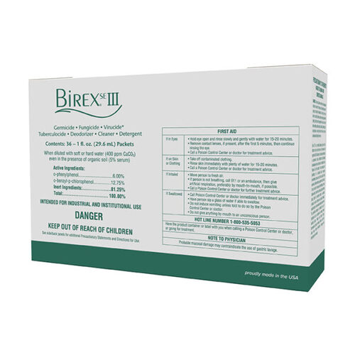 139-296043 Birex SE III Surface Disinifectant Clinic Pack, 36/bx