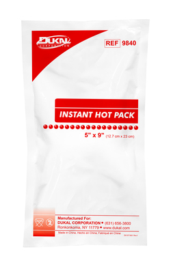 209-9840 Dukal Hot Pack, Instant, Non-Sterile, 5