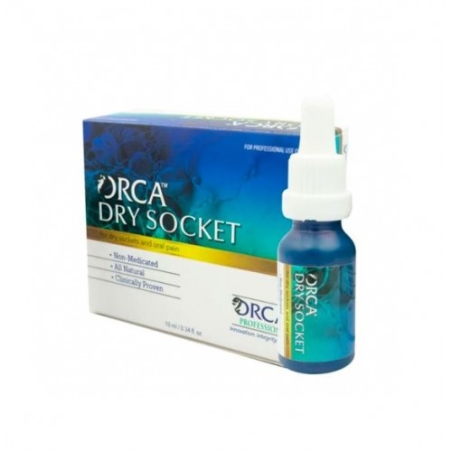 117-310993 ORCA Complete Dry Socket Solution, All Natural Liquid, 13ml