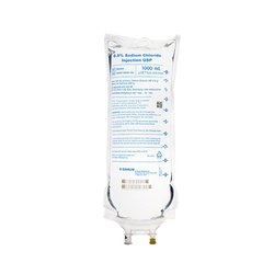 ExcelPlus Sodium Chloride Injections, 0.9%, 1000 ml bag
