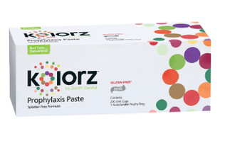 61-788417 Kolorz - Fine Grit Bubblegum Flavored Prophy Paste with Xylitol Does Not Contain Aspartame & Saccharin Splatter-Free Prophy Paste With Fluoride, Box