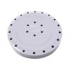 49-31834 24 Hole Round Lilac, Resin Magnetic Bur Block. Provides Storage for all Types of Rotary Instruments, Autoclavable and Chemiclavable.