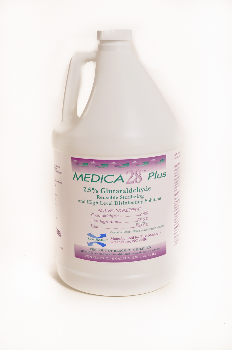 59-A007-02 Medica 28 Plus Cold Instrument Sterilant, Gallon