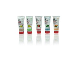 MI Paste Plus - Assortment Pack 10/Pk. Topical Tooth Cream with Calcium, Phosphate and 0.2% Fluoride. 10 Tubes (40 Gm. Each), 2 Tubes of each Flavor: