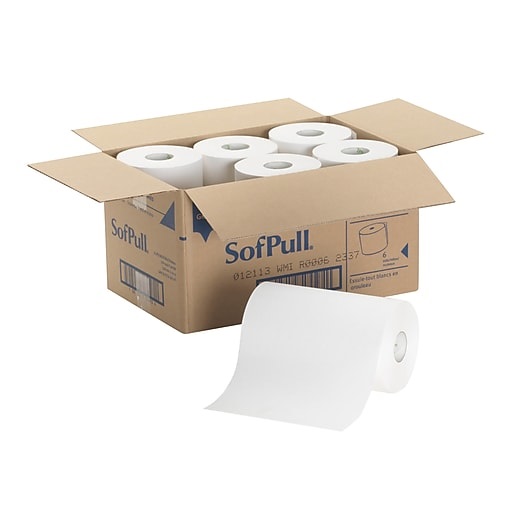 152-26610 SoftPull Paper Towel Roll, 6/cs