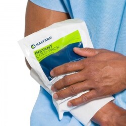 6.25" x 8.5" Large Instant Cold Pack, 20 minute of Cold Therapy, Single-Use. Case of 24 Packs.