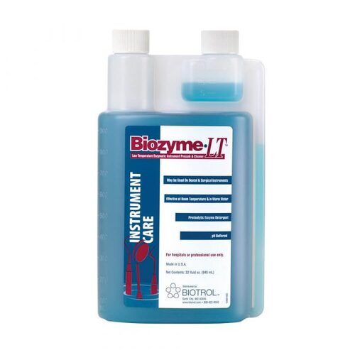 139-BLT900CS Biozyme LT Enzyme Cleaner & Instrument Presoak Solution, Concentrate, 32oz 4/cs