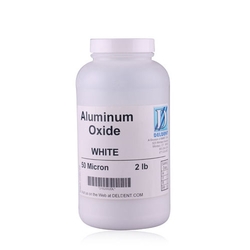 White Aluminum Oxide, 50 Micron, 2 Lb. Jar. Dental Grade Abrasive.